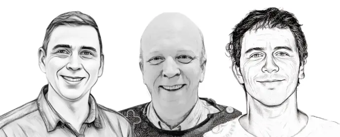 Christian Touriol, Henrik Laurell & Eric Lacazette